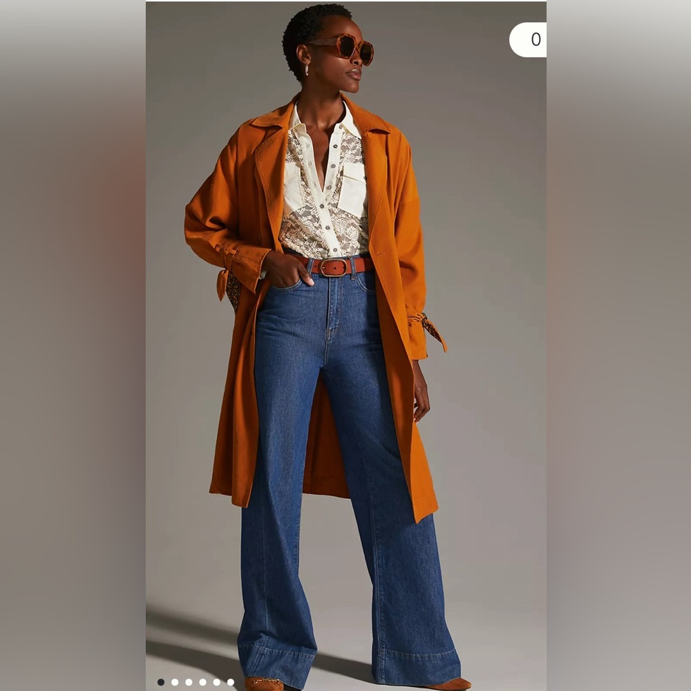 Anthropologie Trench Coat